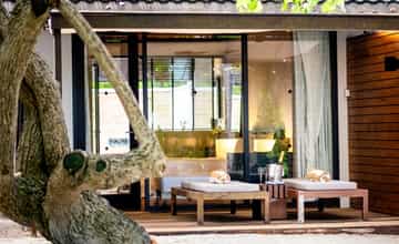 Lily Beach Resort & Spa Beach Villa  Front  Shot