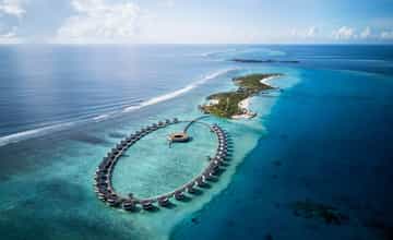 The Ritz-Carlton Maldives, Fari Islands Aerial View